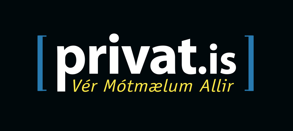 Privat Logo Icelandic